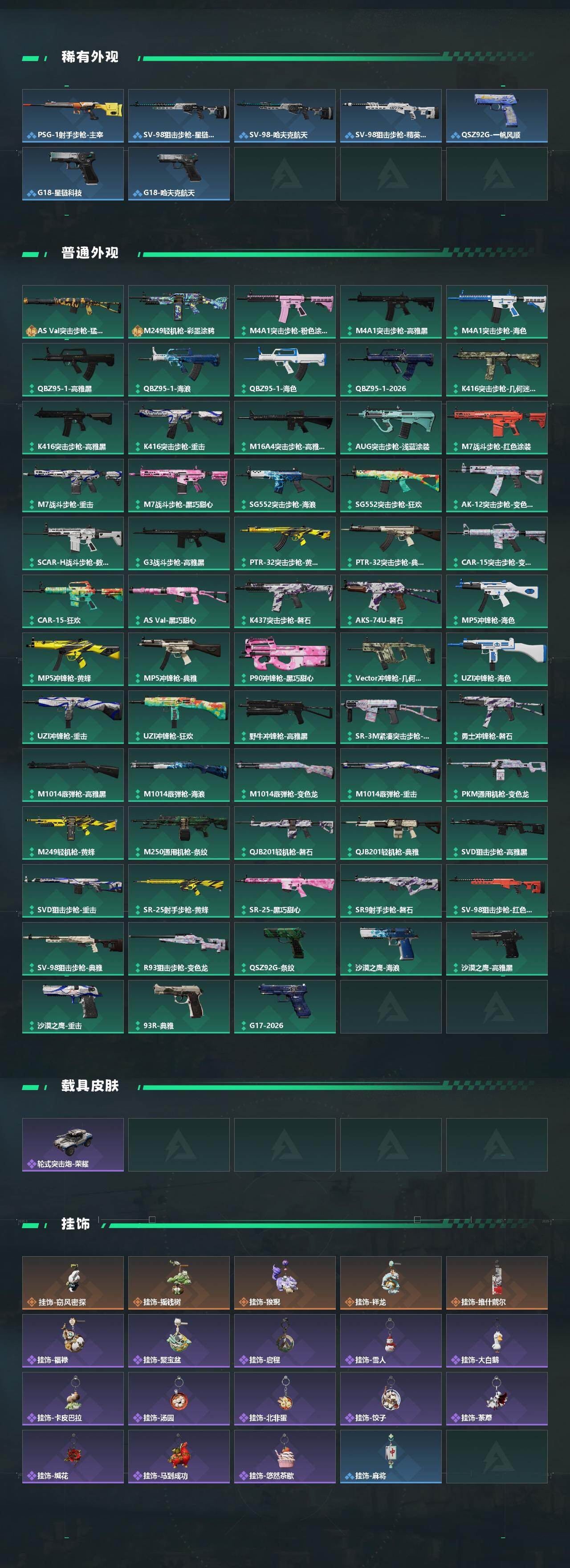 SJZQM4110167三角洲行动账号详情图4