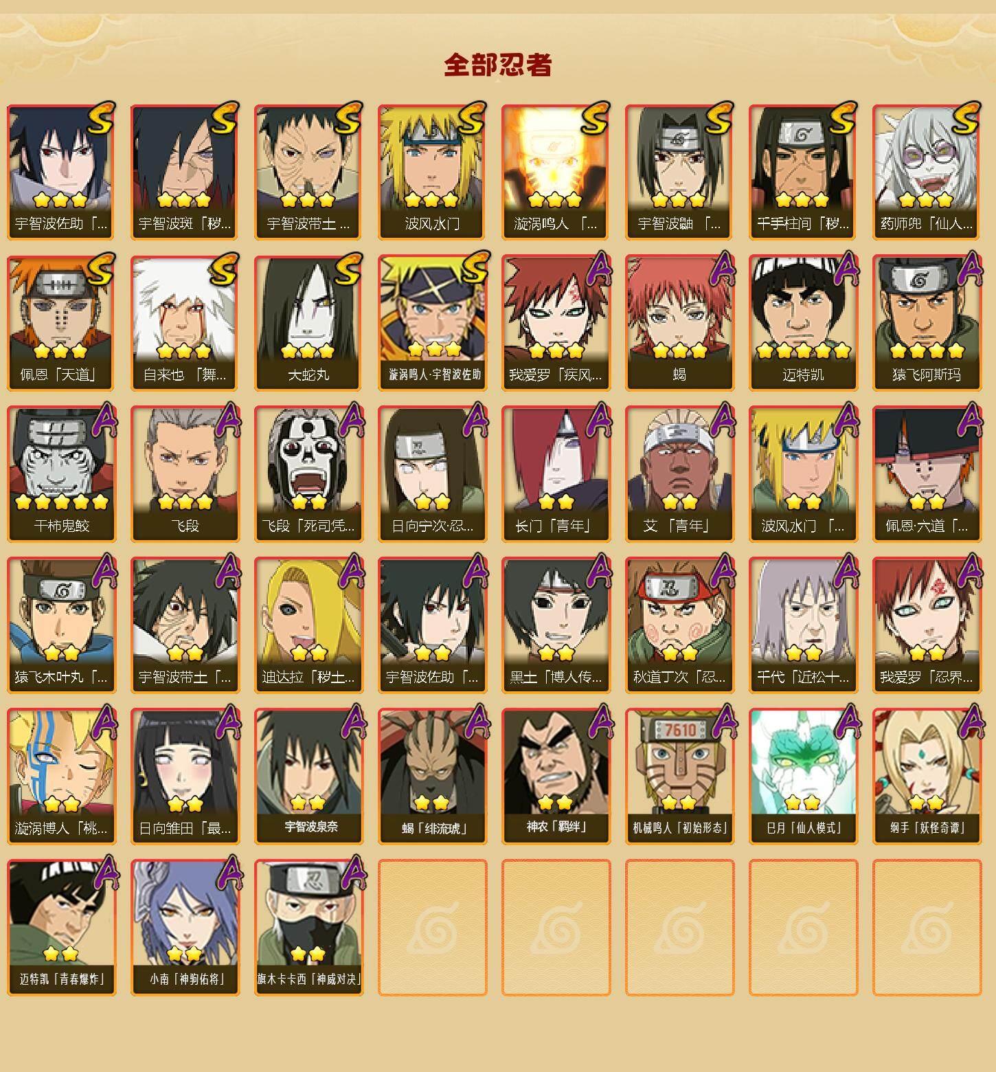 HYQM429767火影忍者账号详情图3