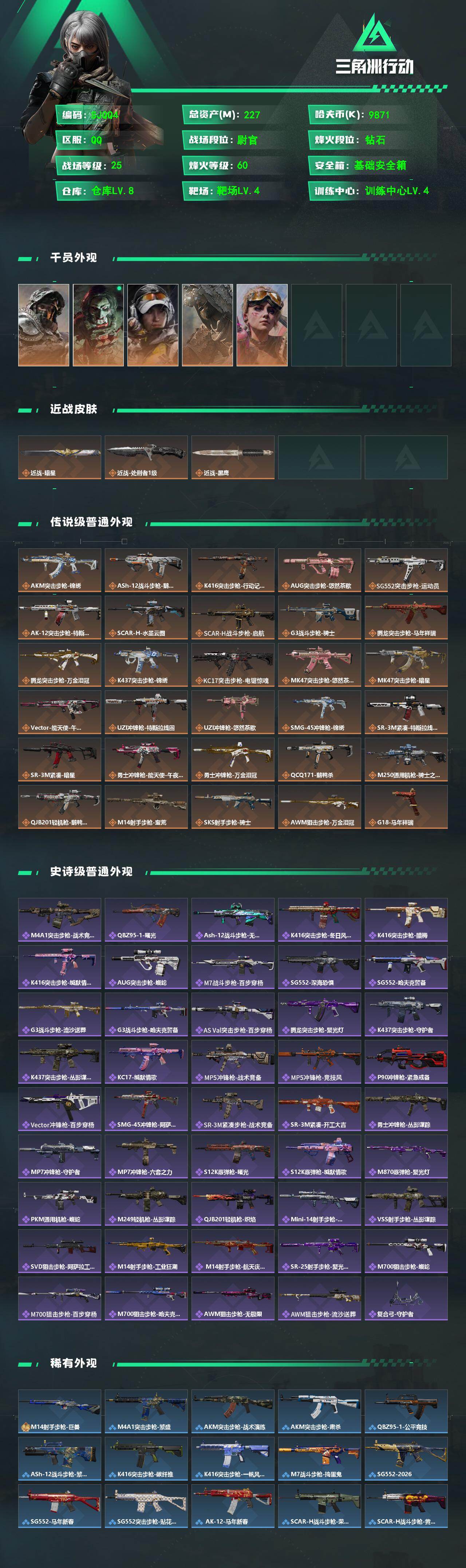 SJZEY499849三角洲行动账号详情图3