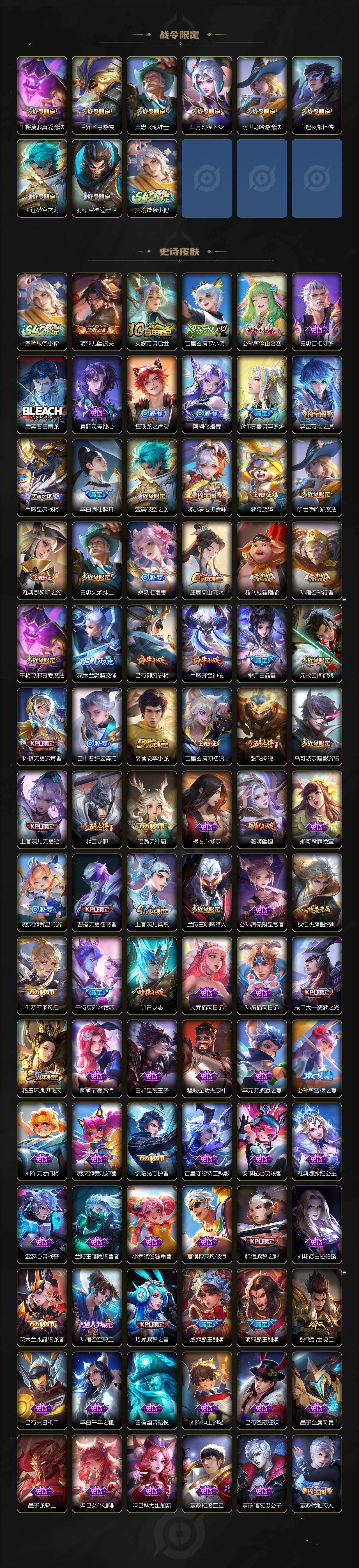 WZQM4310997王者荣耀账号详情图5 WZQM4310997王者荣耀账号详情图5