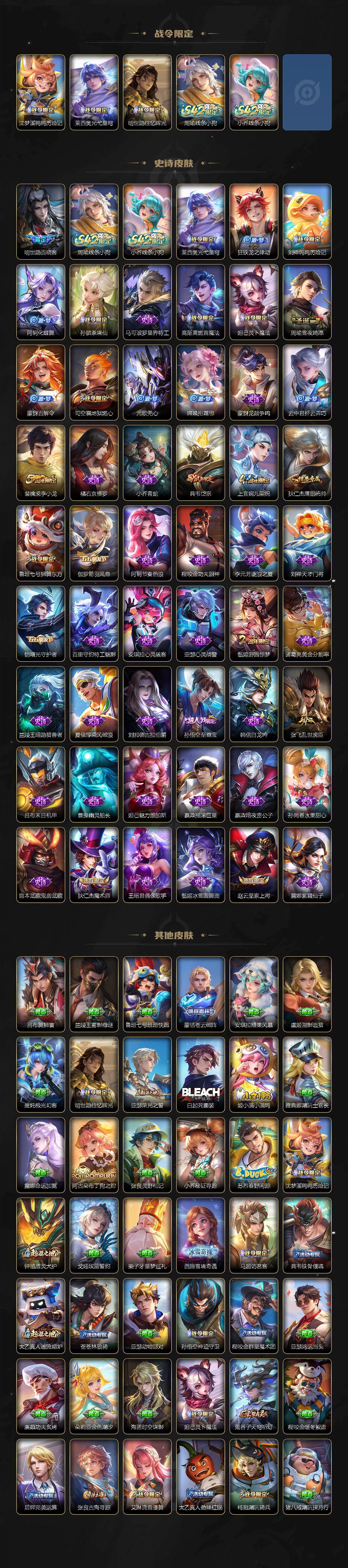 WZLX4305225王者荣耀账号详情图3