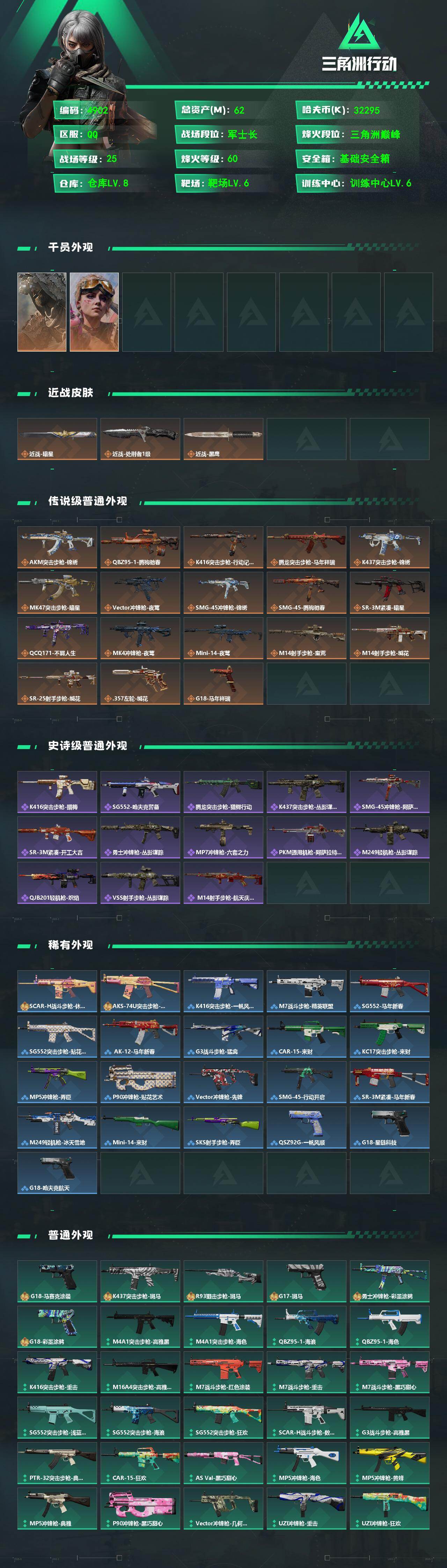 SJZPX497648三角洲行动账号详情图4