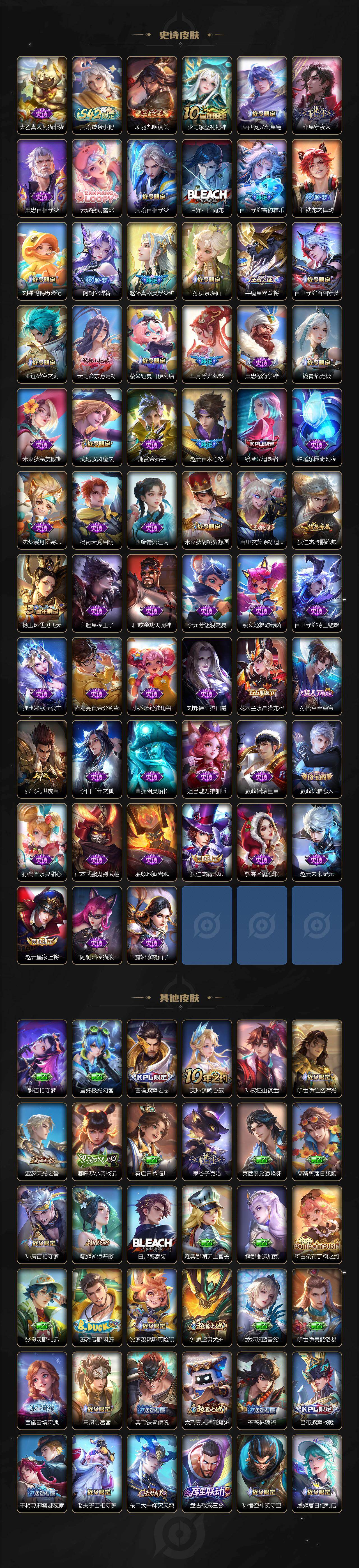 WZLX4303034王者荣耀账号详情图3 WZLX4303034王者荣耀账号详情图3