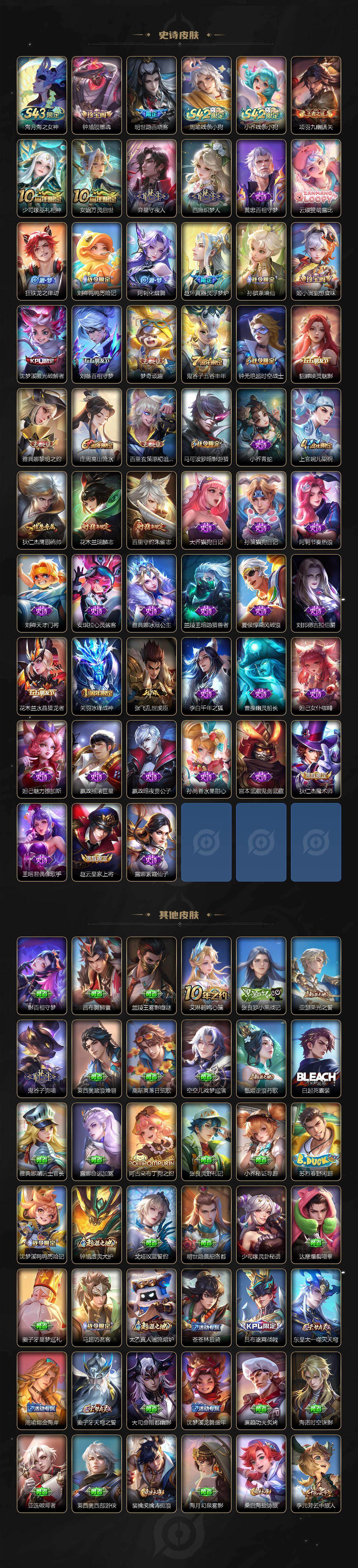 WZLX4305223王者荣耀账号详情图3