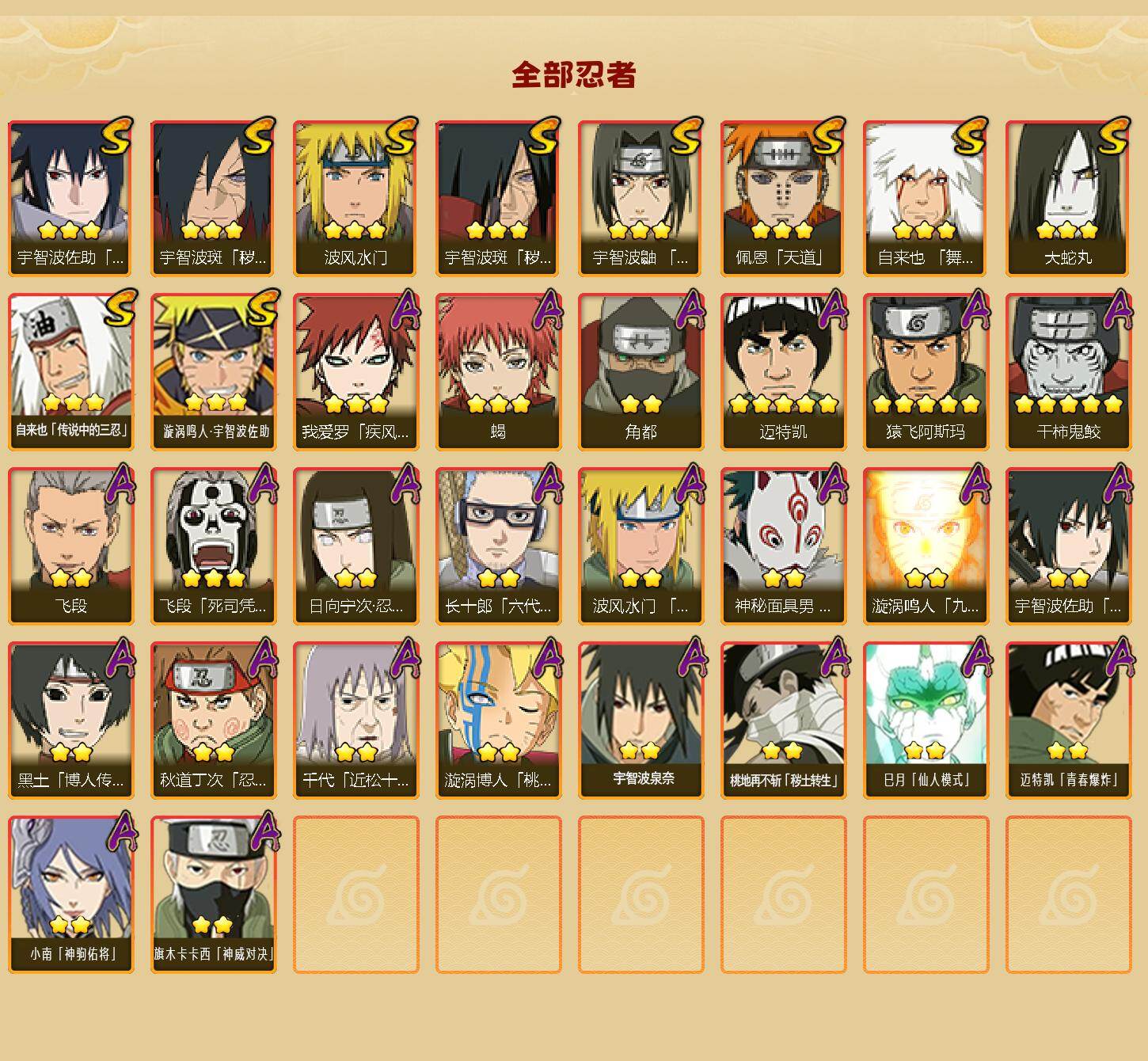 HYLFY429868火影忍者账号详情图2