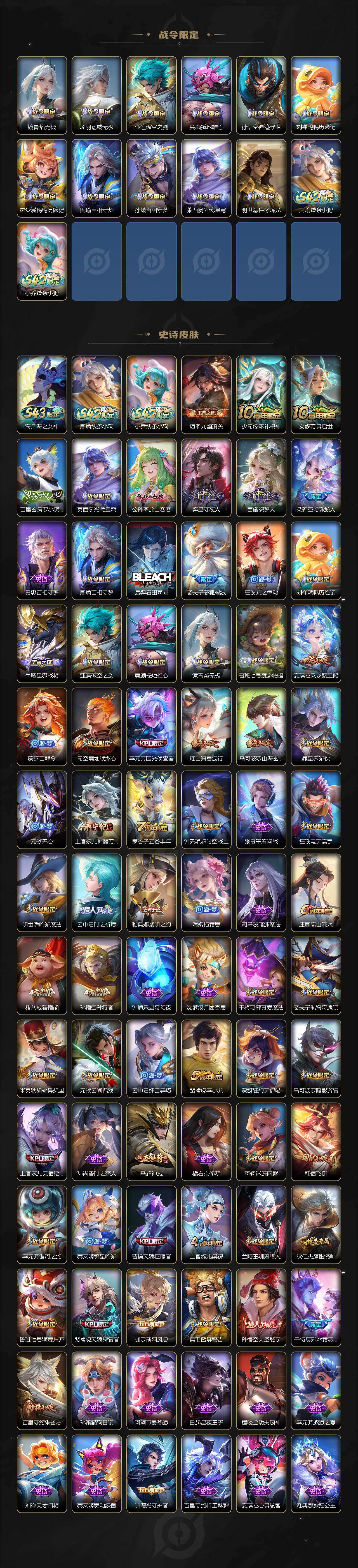 WZLX4305792王者荣耀账号详情图5 WZLX4305792王者荣耀账号详情图5