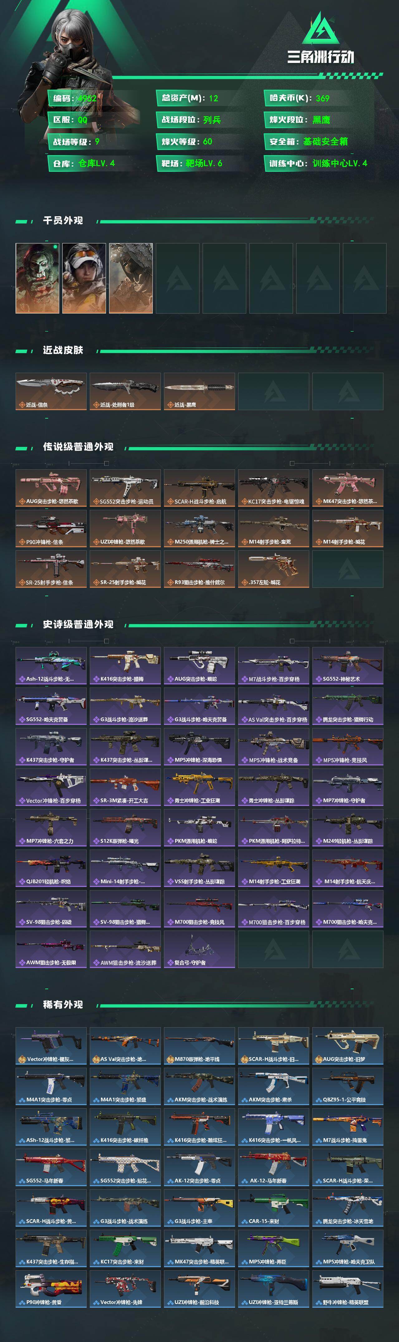 SJZPX497759三角洲行动账号详情图4