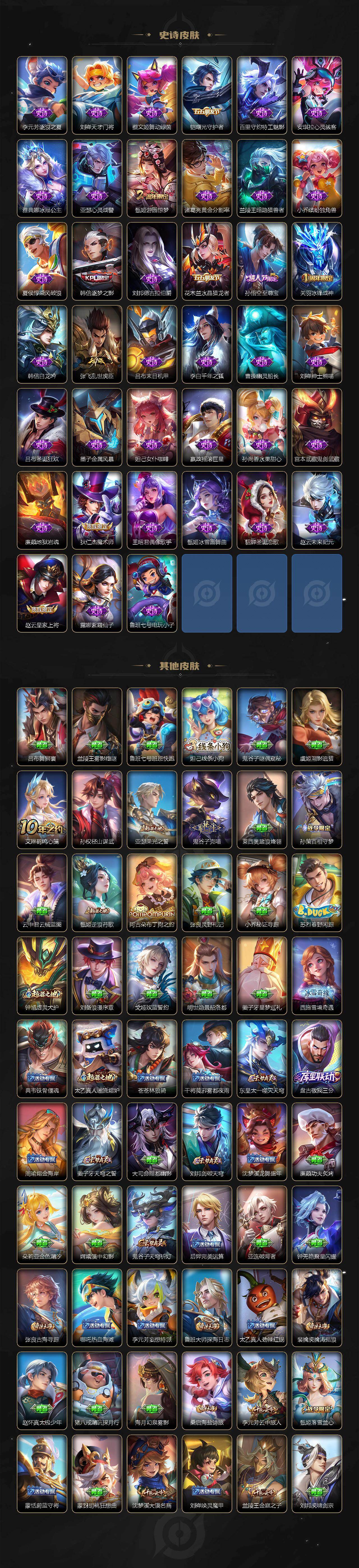 WZLX4306550王者荣耀账号详情图4 WZLX4306550王者荣耀账号详情图4