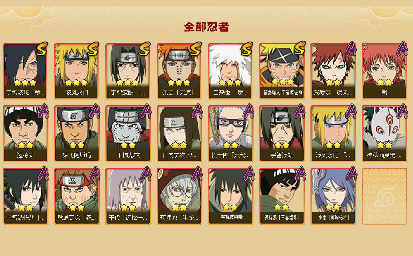 HYLFY429935火影忍者账号详情图2