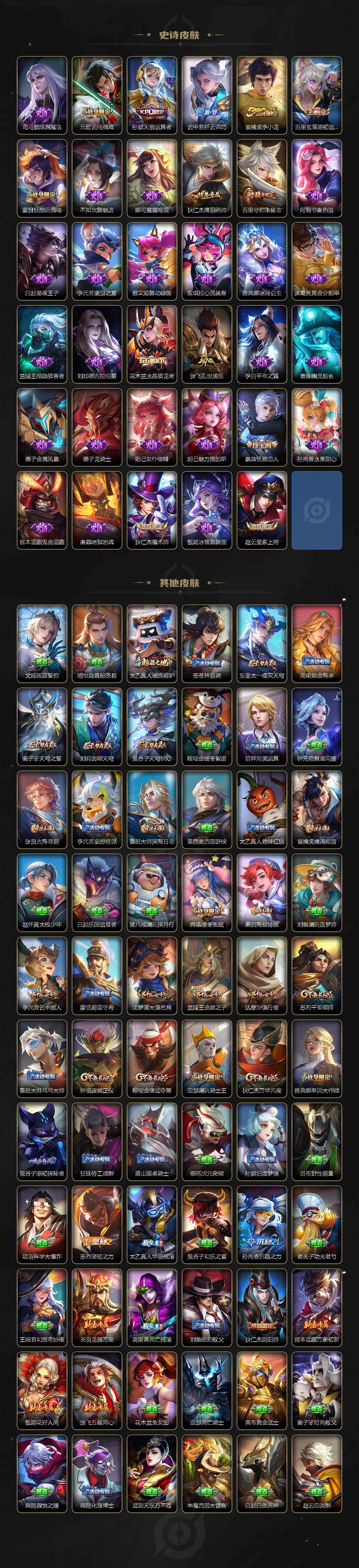 WZLX4306607王者荣耀账号详情图3 WZLX4306607王者荣耀账号详情图3