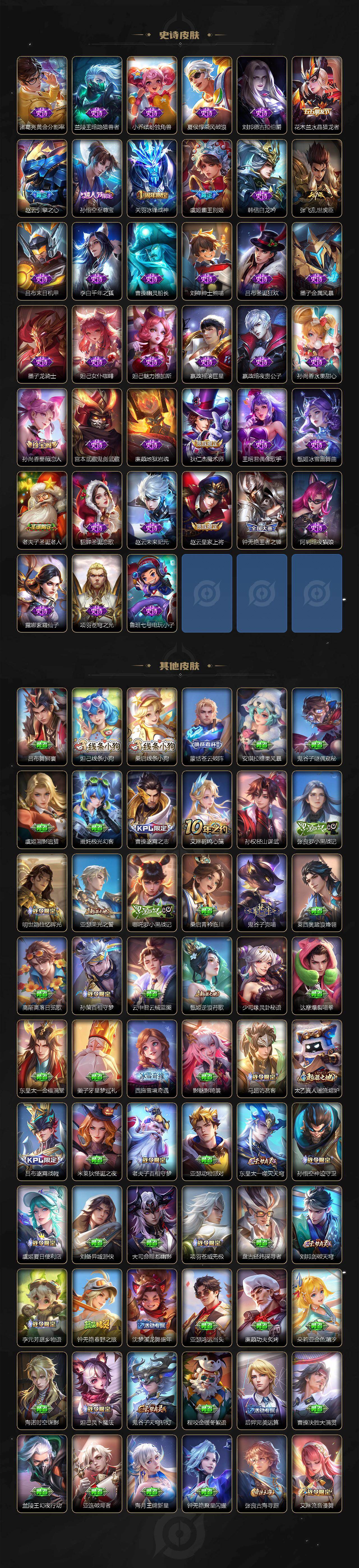 WZLFY4306493王者荣耀账号详情图7 WZLFY4306493王者荣耀账号详情图7