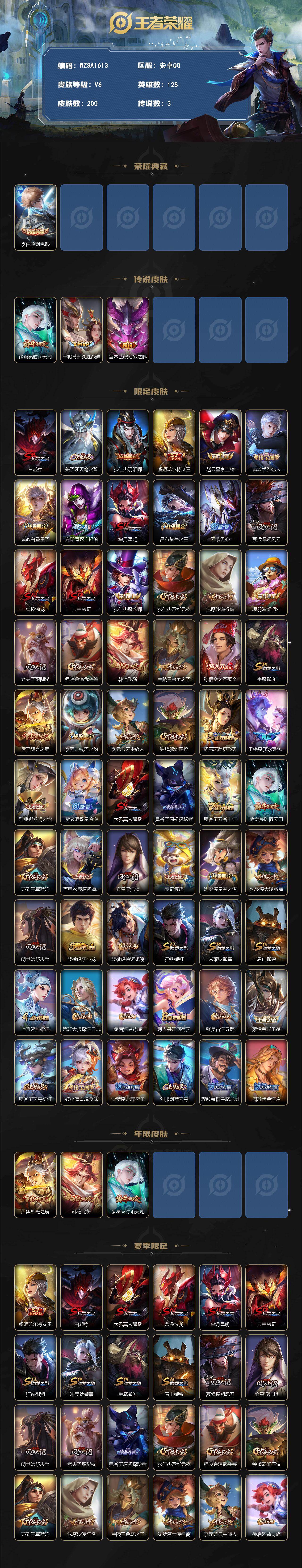 WZEY4306048王者荣耀账号详情图2