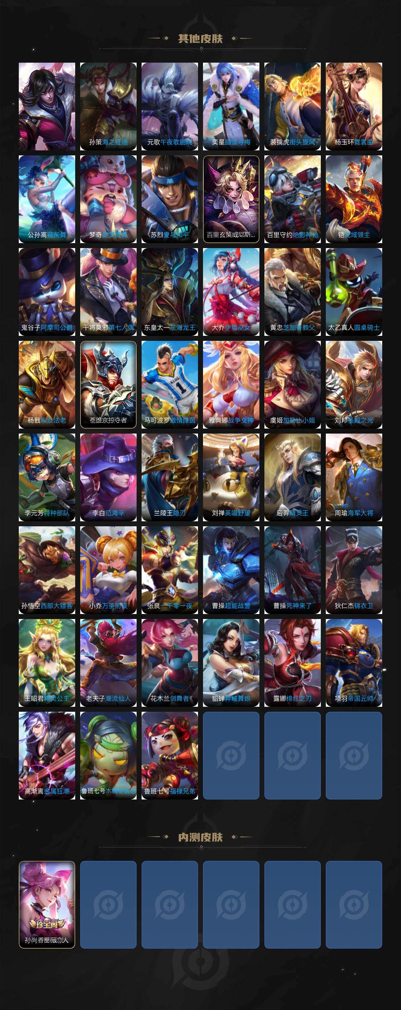 WZLX4306283王者荣耀账号详情图5 WZLX4306283王者荣耀账号详情图5