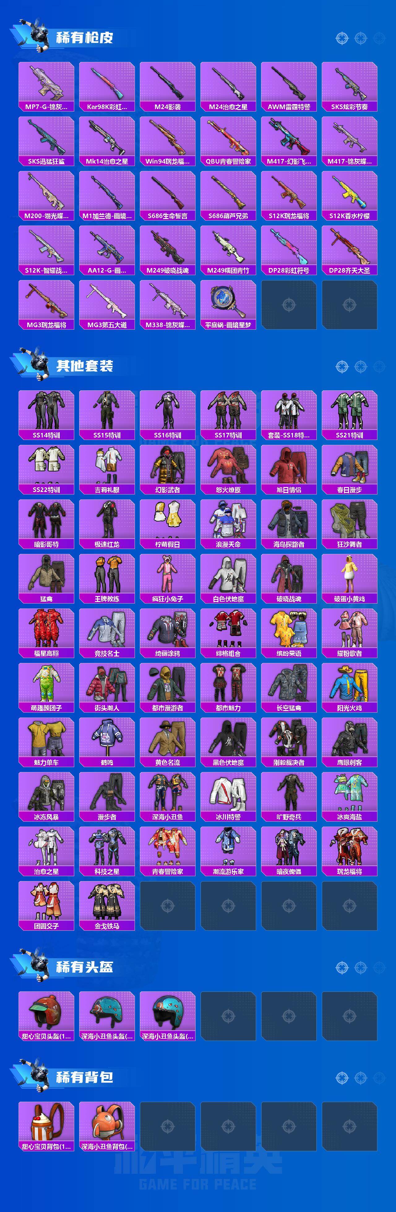 HPQM4174189和平精英账号详情图4