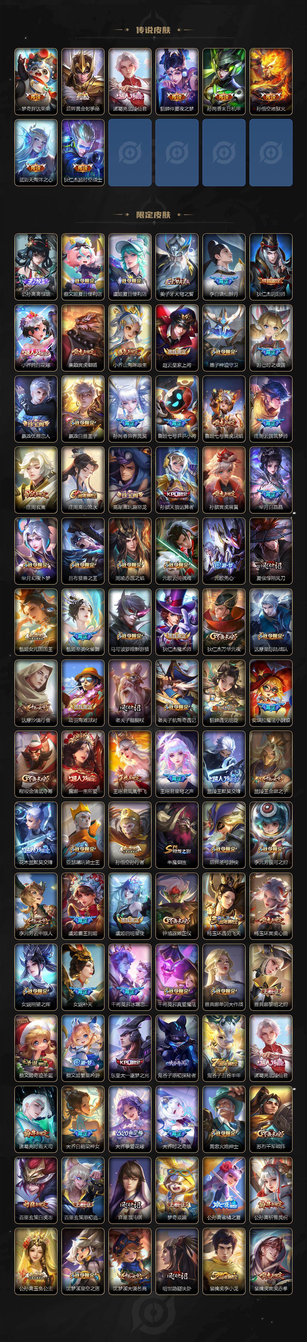 WZLX4308087王者荣耀账号详情图3 WZLX4308087王者荣耀账号详情图3