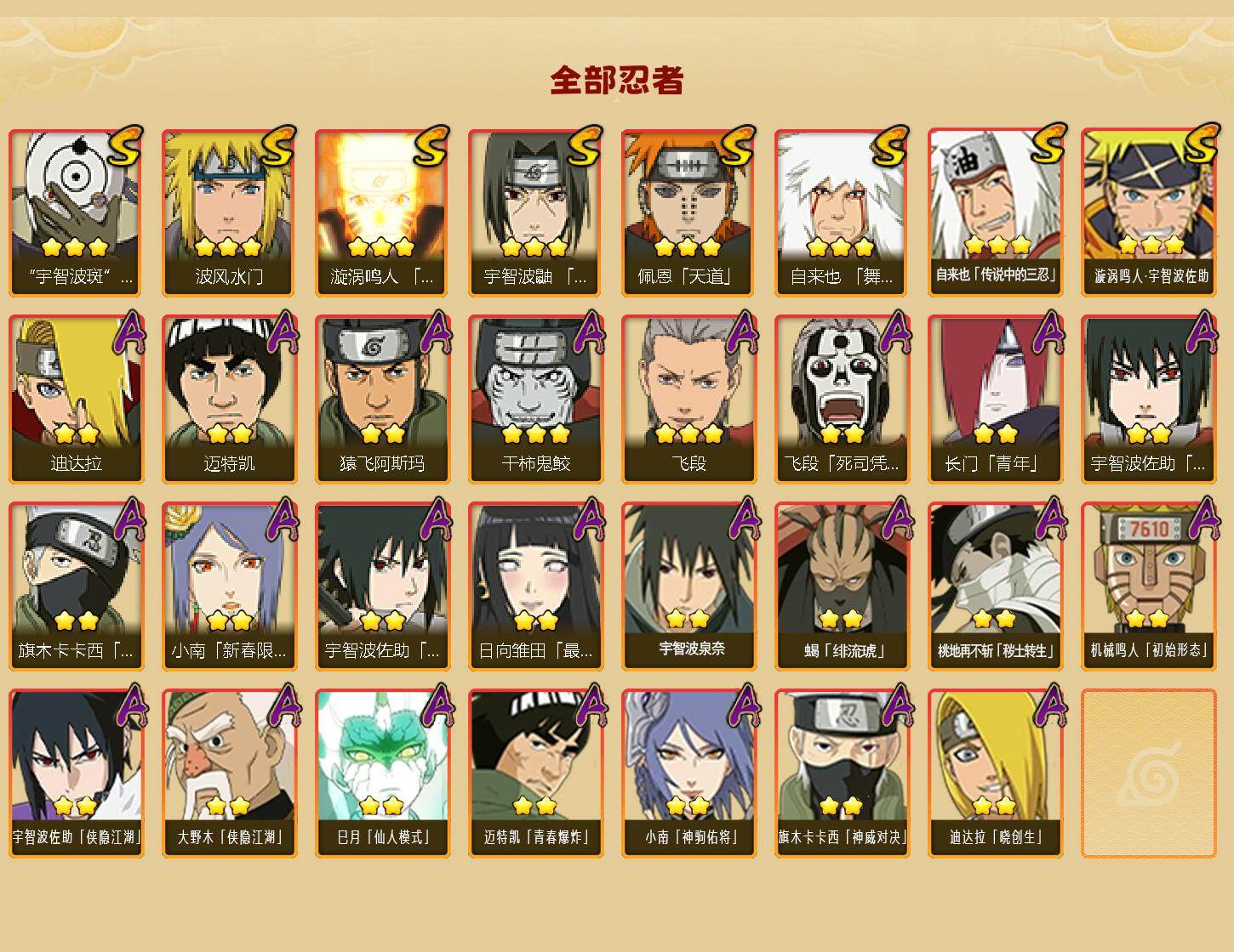 HYEY430276火影忍者账号详情图2