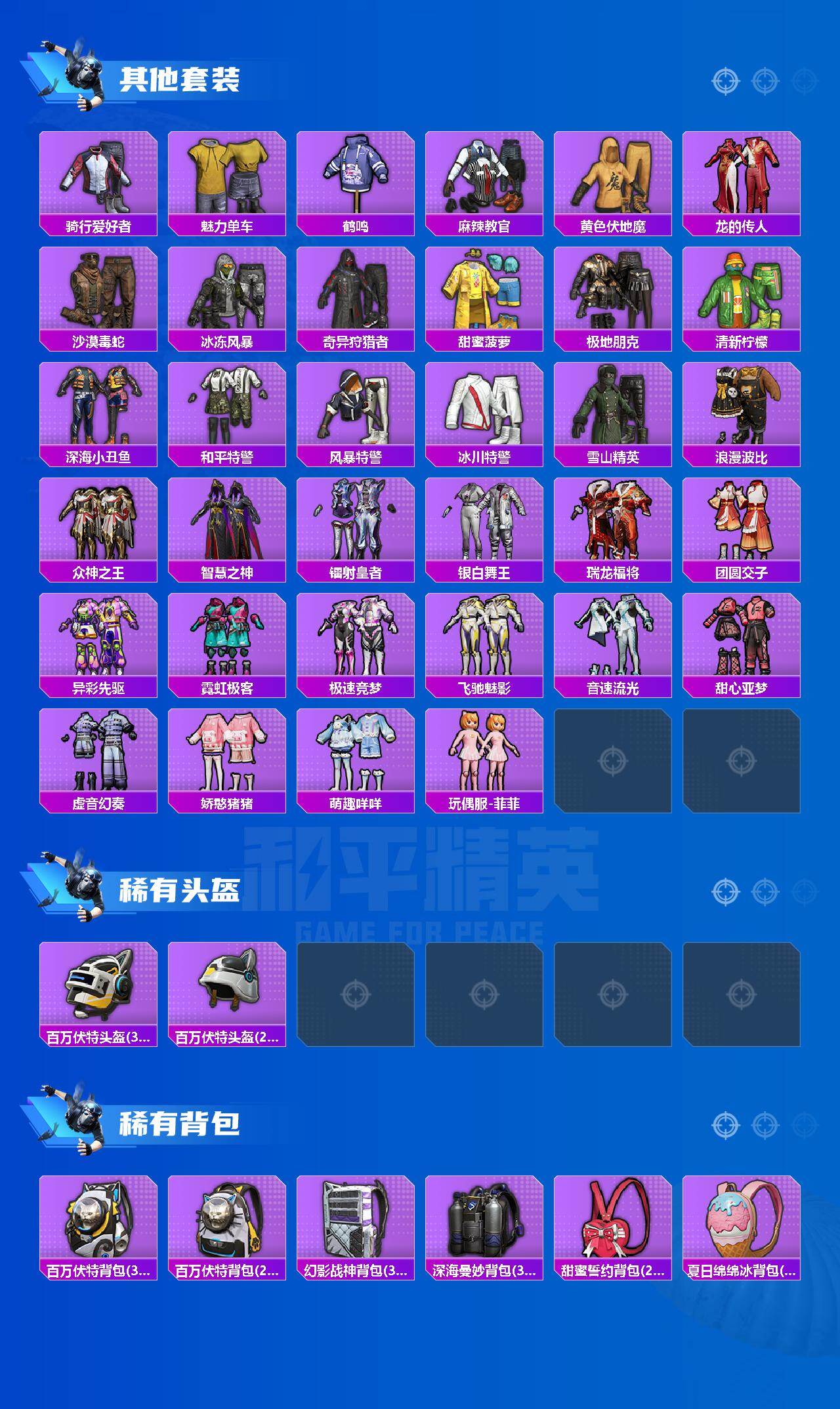 HPLX4175936和平精英账号详情图4