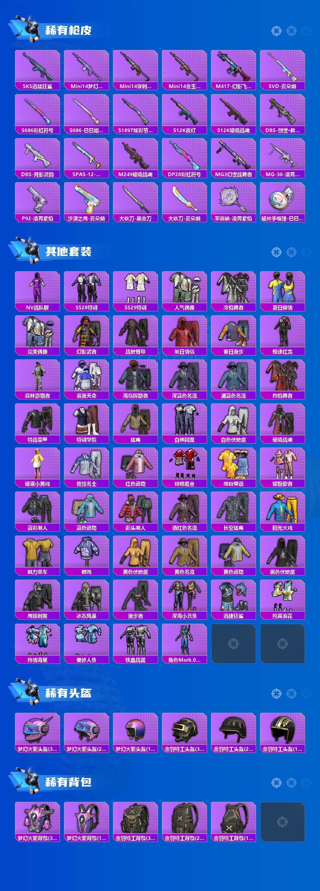 HPLX4179245和平精英账号详情图3