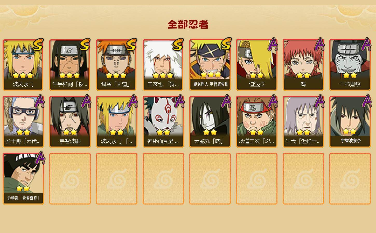 HYEY430799火影忍者账号详情图2