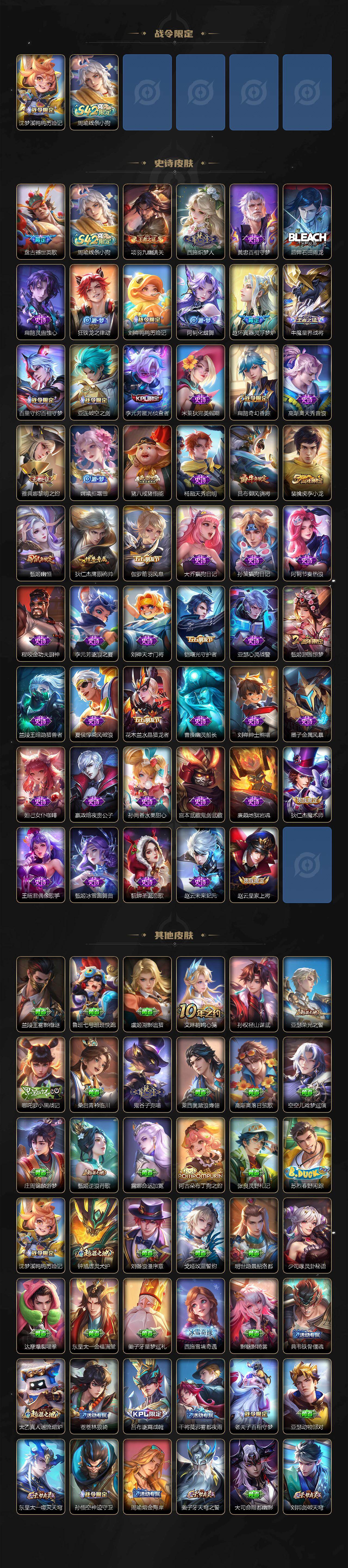 WZXS4325255王者荣耀账号详情图3