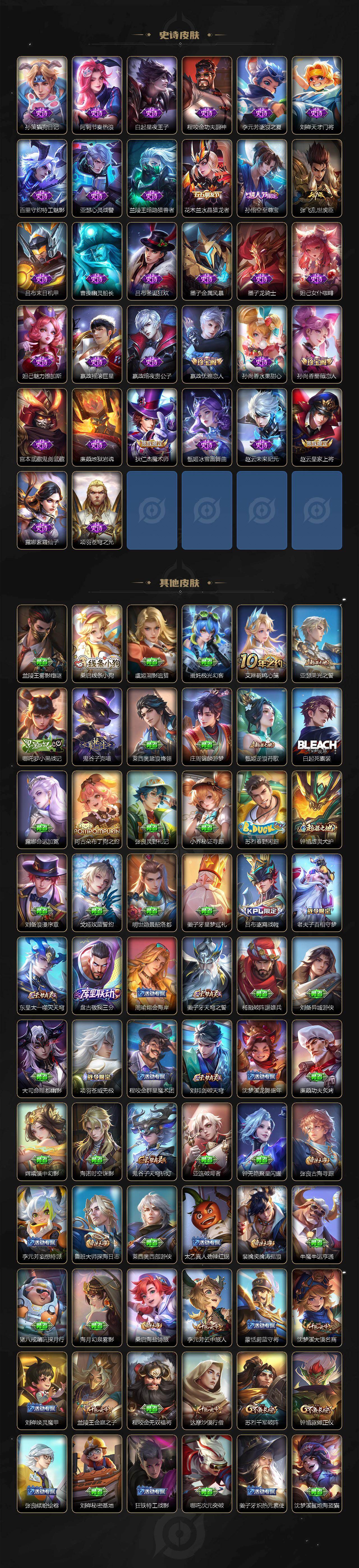 WZLE4309288王者荣耀账号详情图3