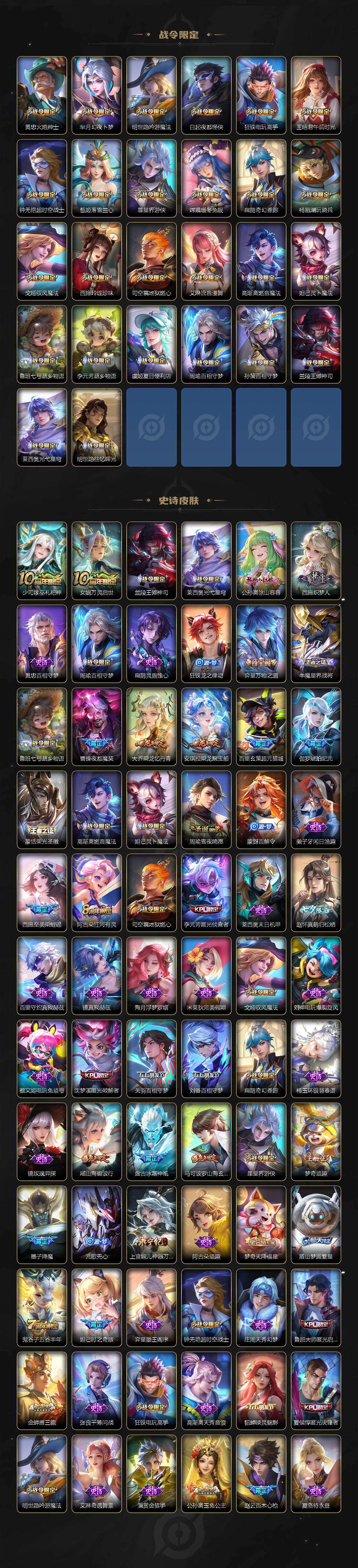 WZLX4309207王者荣耀账号详情图7 WZLX4309207王者荣耀账号详情图7