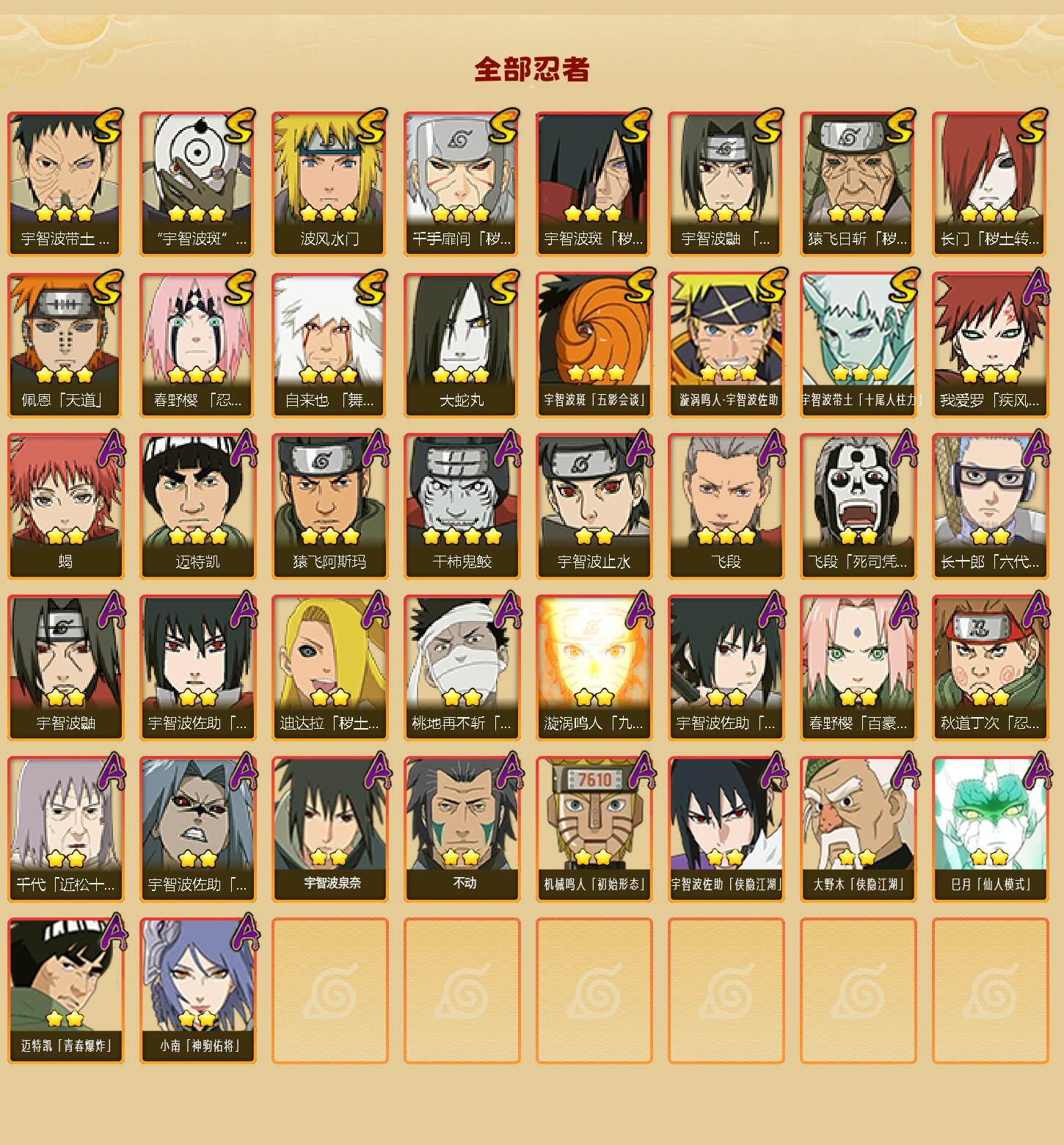 HYJM430494火影忍者账号详情图2