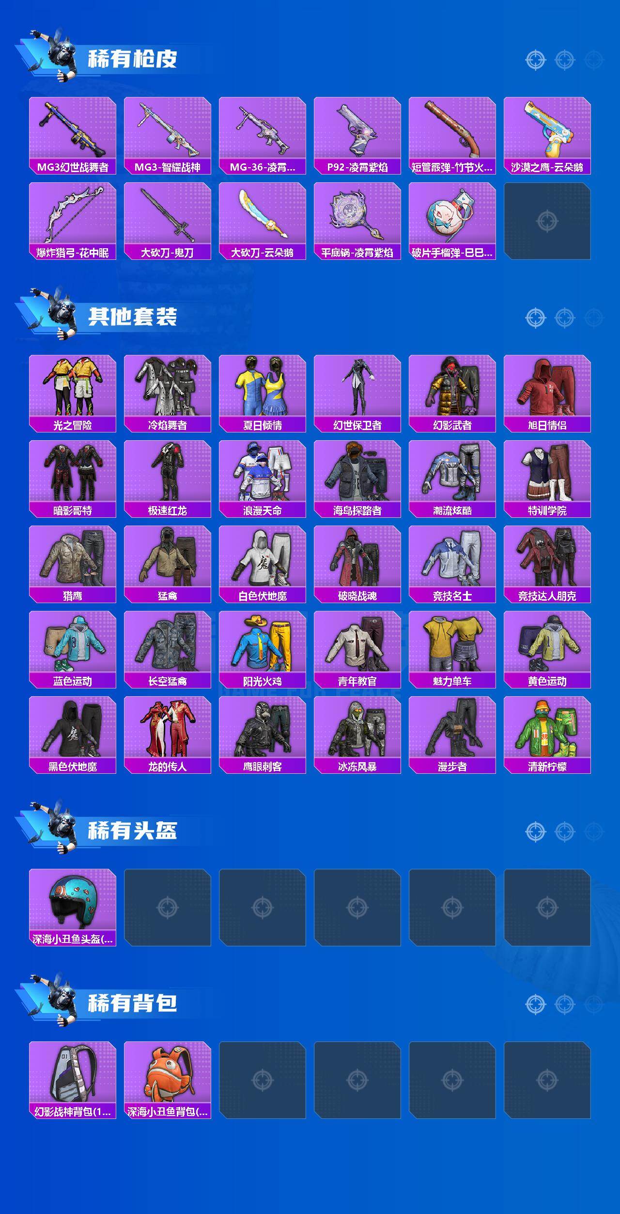 HPLX4176039和平精英账号详情图3