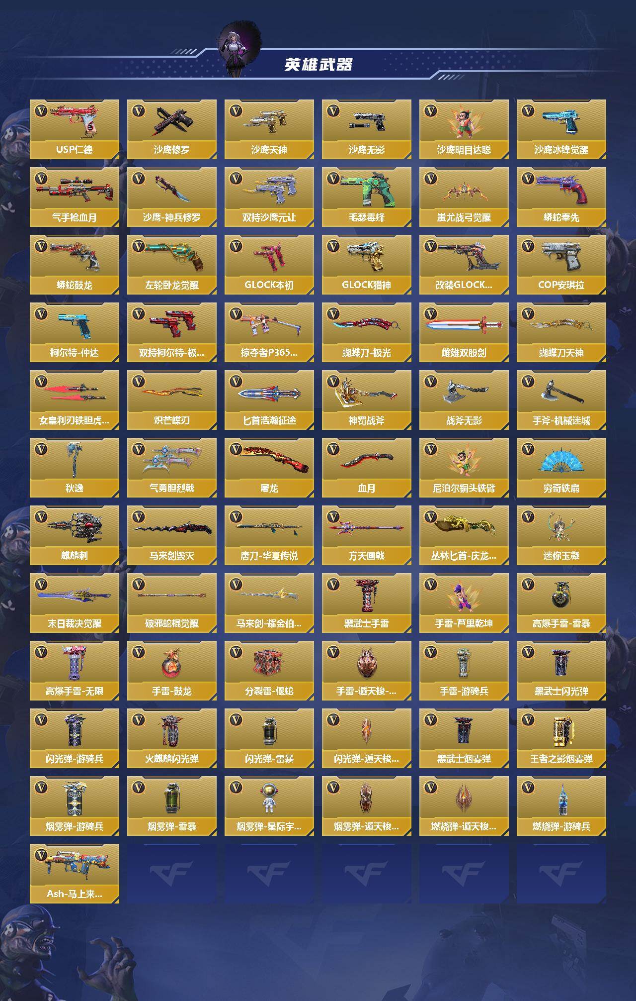 CFMLX429426枪战王者账号详情图3