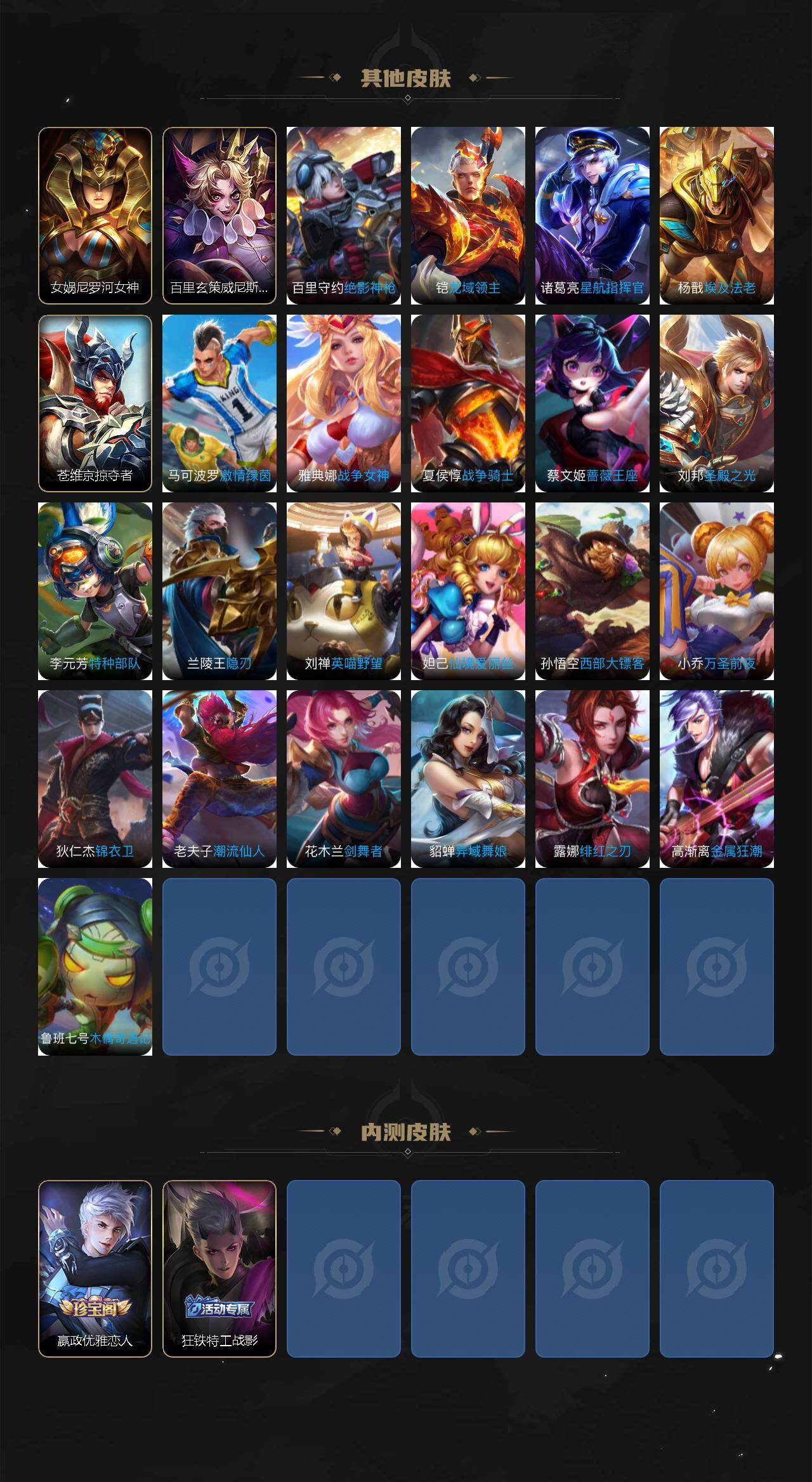 WZLX4311427王者荣耀账号详情图5