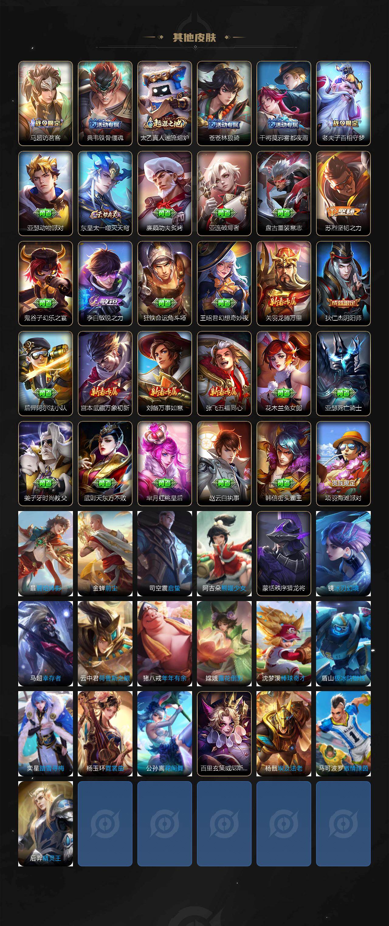 WZLX4311480王者荣耀账号详情图3