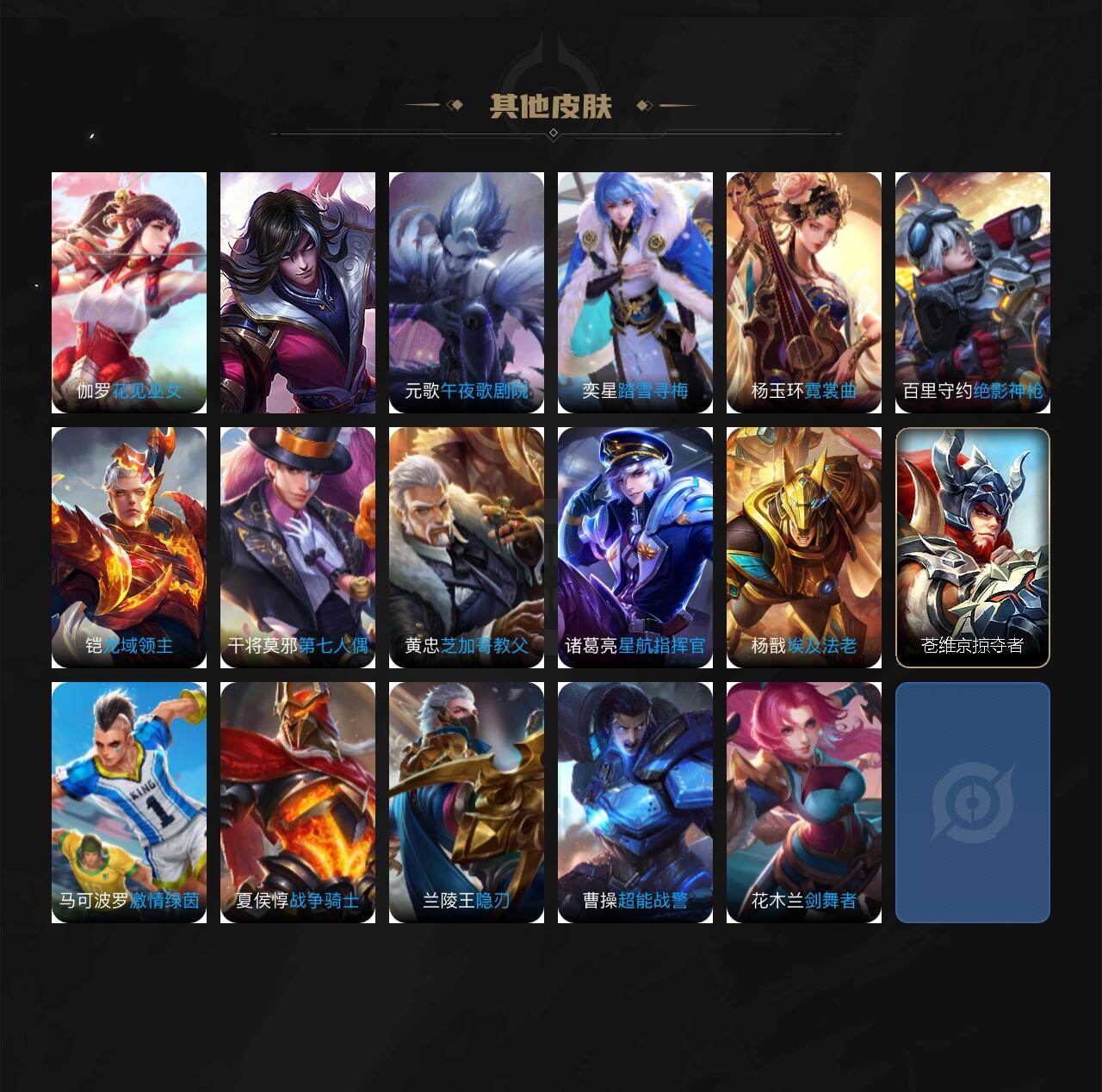 WZQM4310636王者荣耀账号详情图5