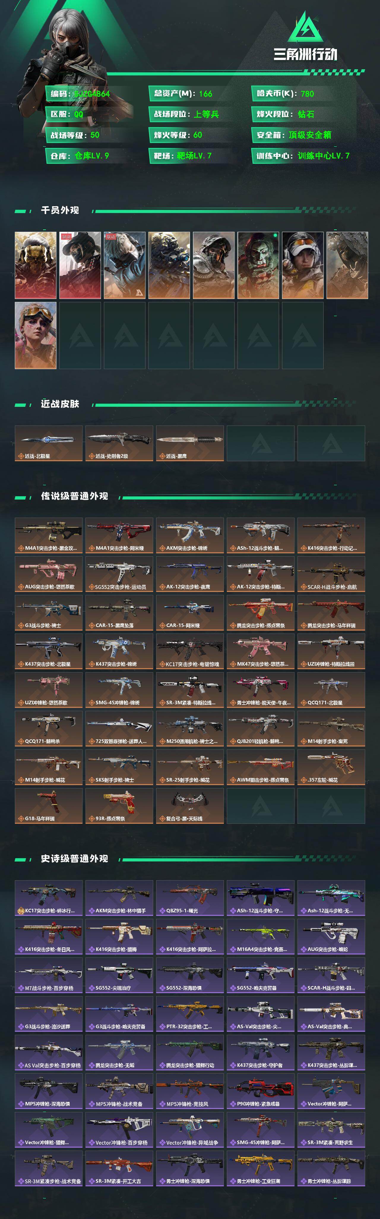 SJZEY498813三角洲行动账号详情图2