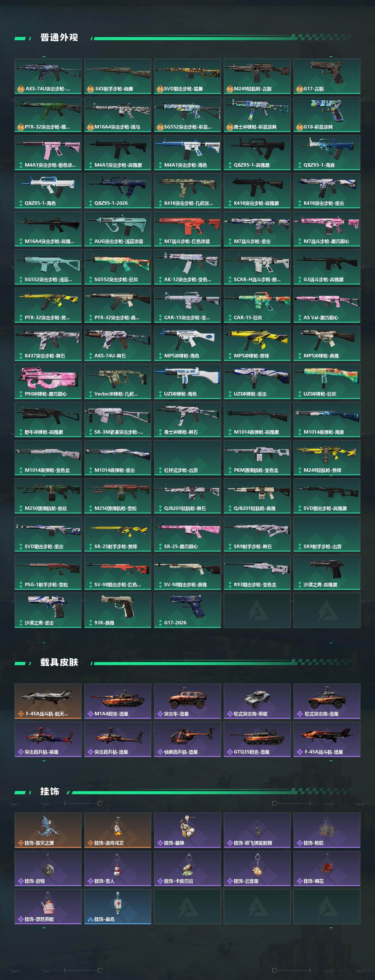 SJZQM4109351三角洲行动账号详情图4