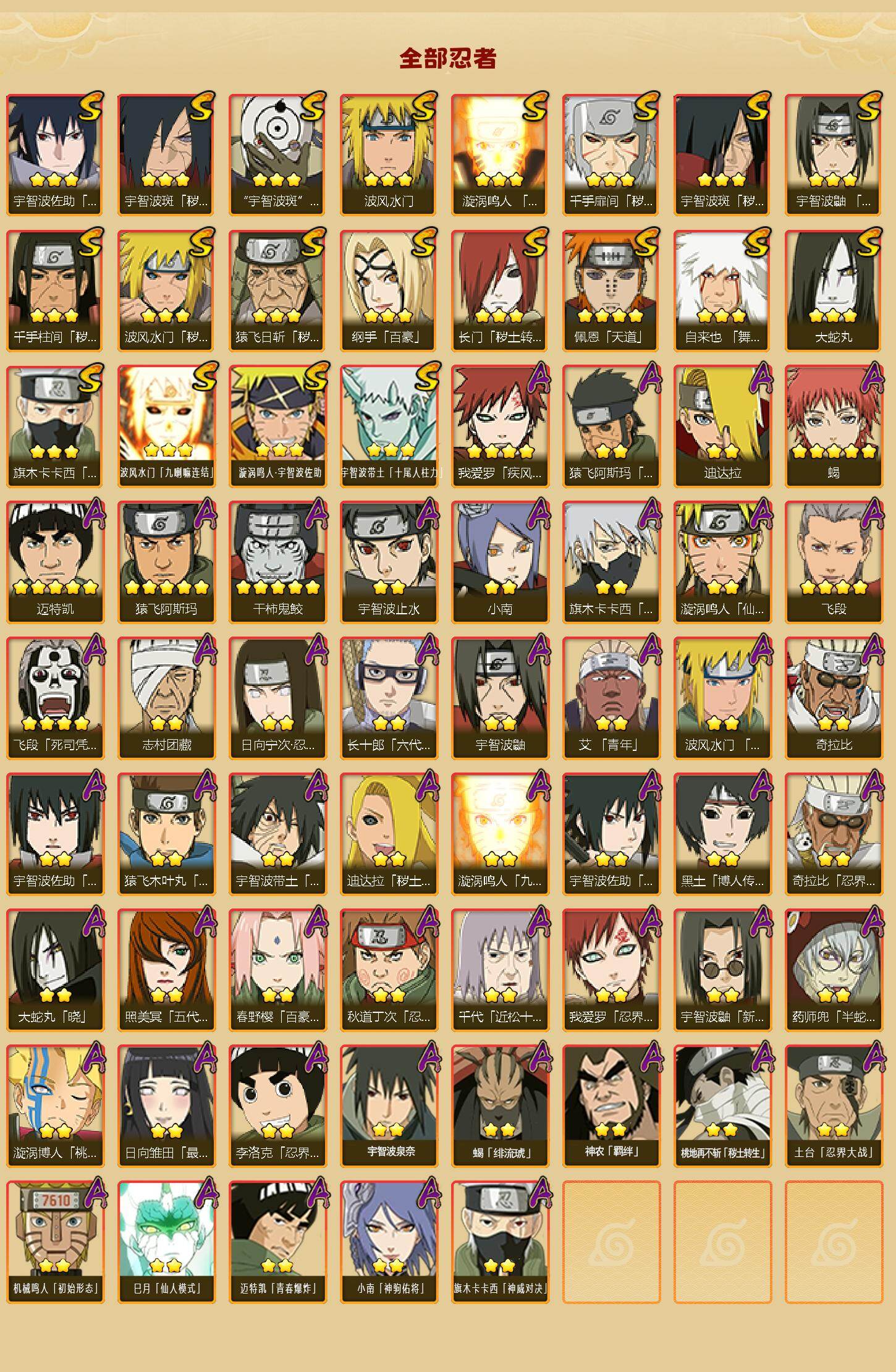 HYEY430537火影忍者账号详情图2