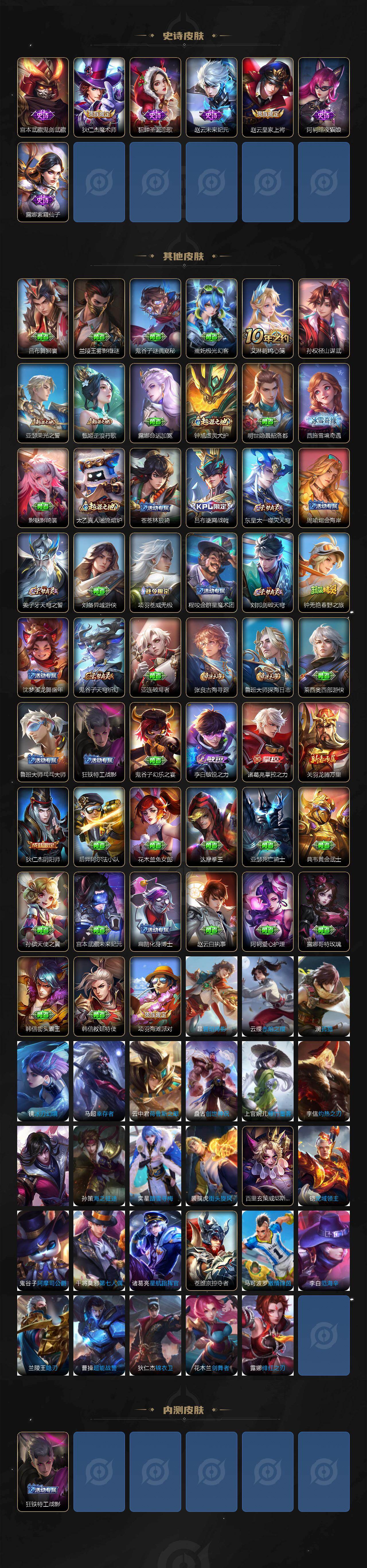 WZQYYX4311545王者荣耀账号详情图3