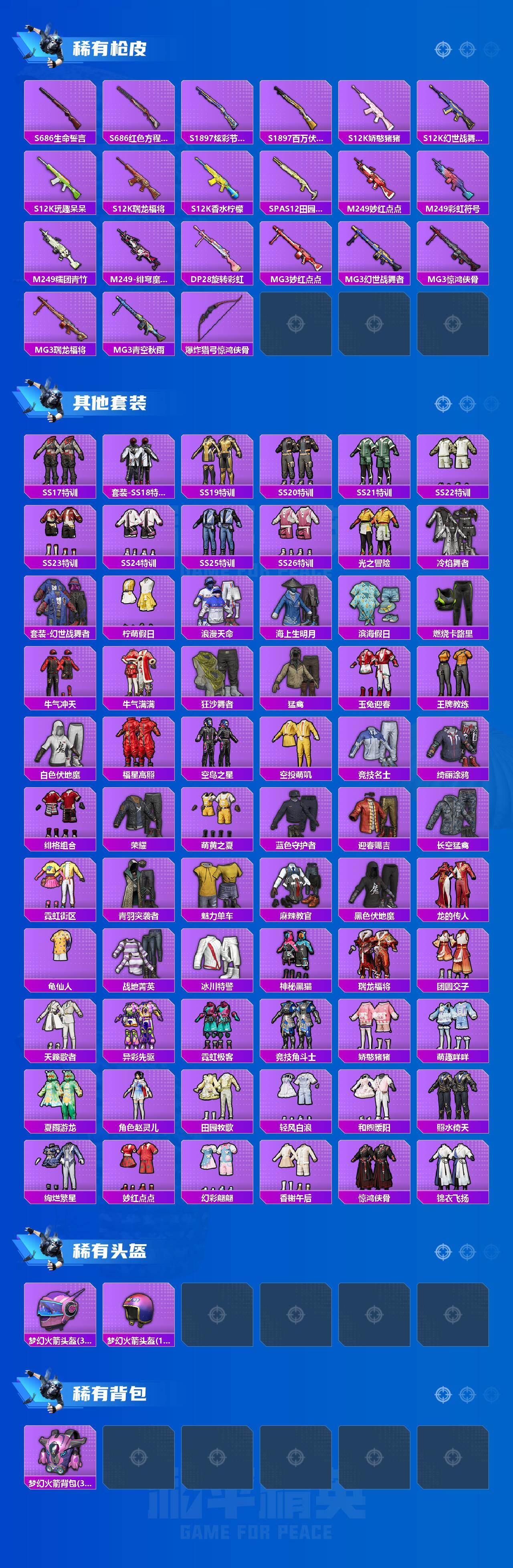 HPLX4177013和平精英账号详情图3