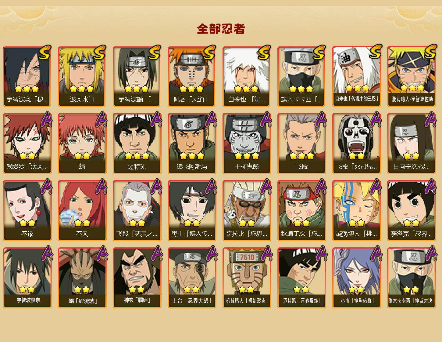 HYLFY430534火影忍者账号详情图2