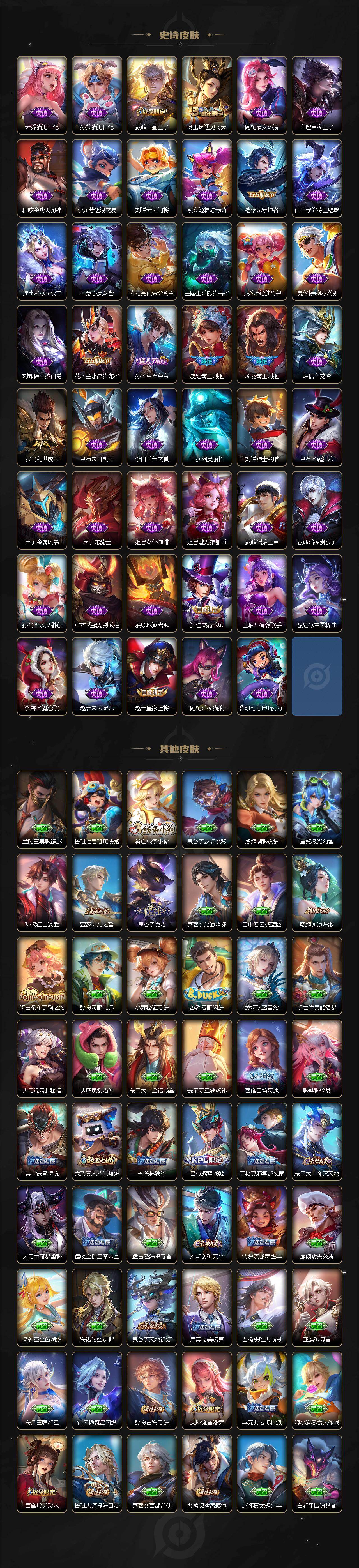 WZLX4313505王者荣耀账号详情图5