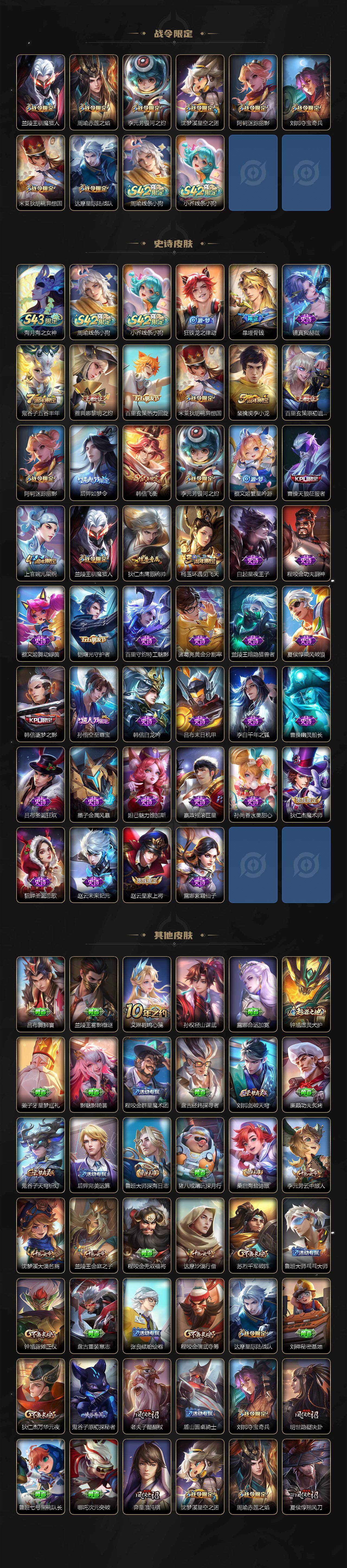 WZLX4313588王者荣耀账号详情图3