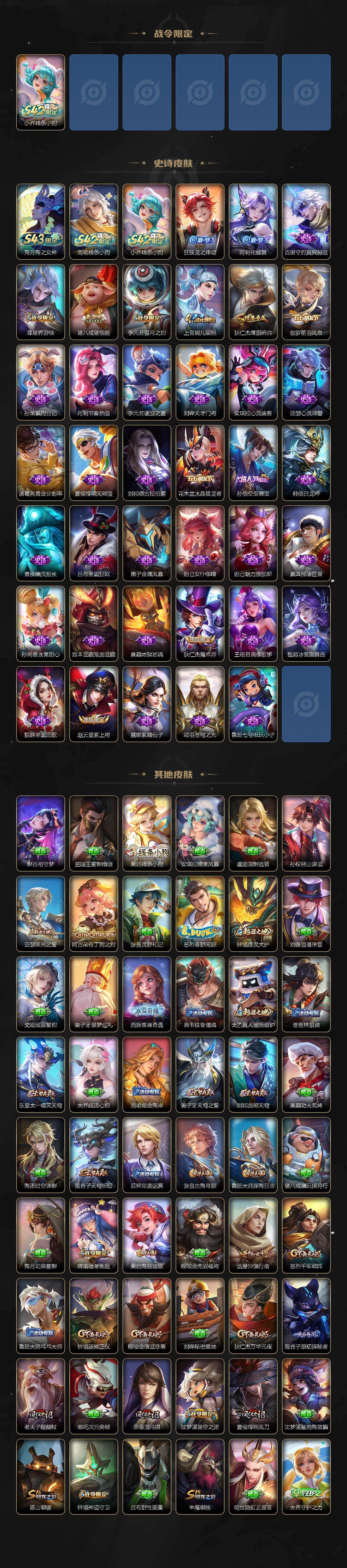 WZLX4313617王者荣耀账号详情图3