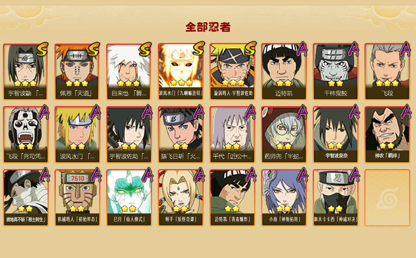 HYEY430853火影忍者账号详情图2