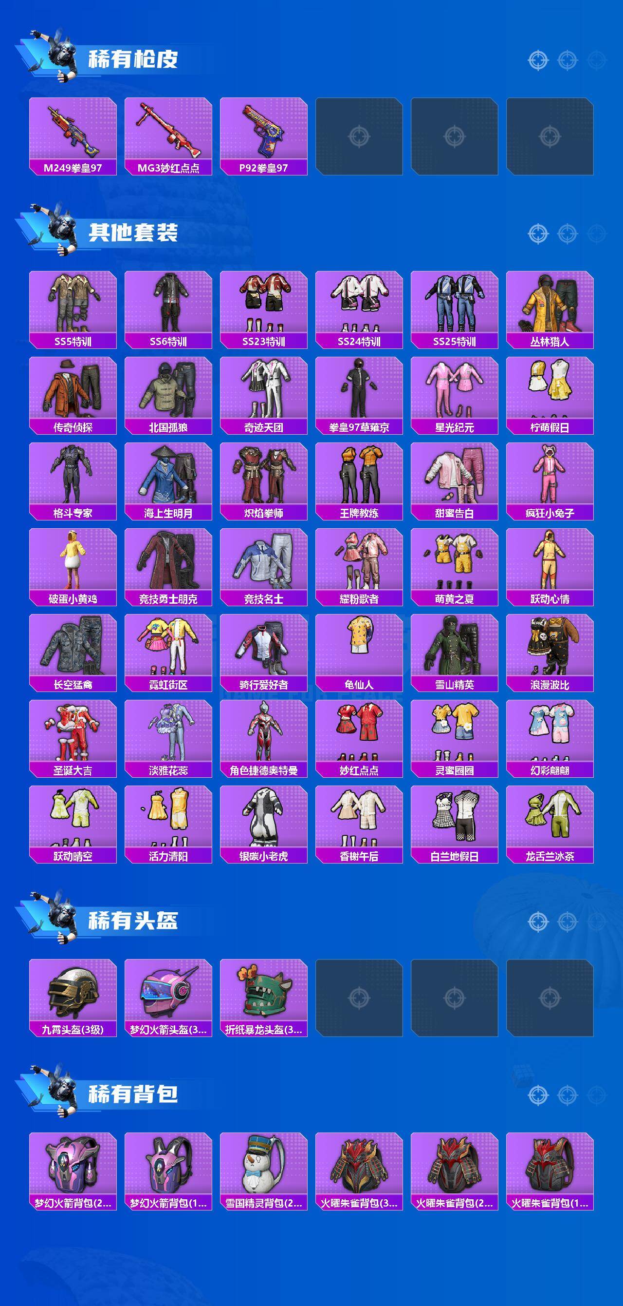 HPLX4187921和平精英账号详情图2