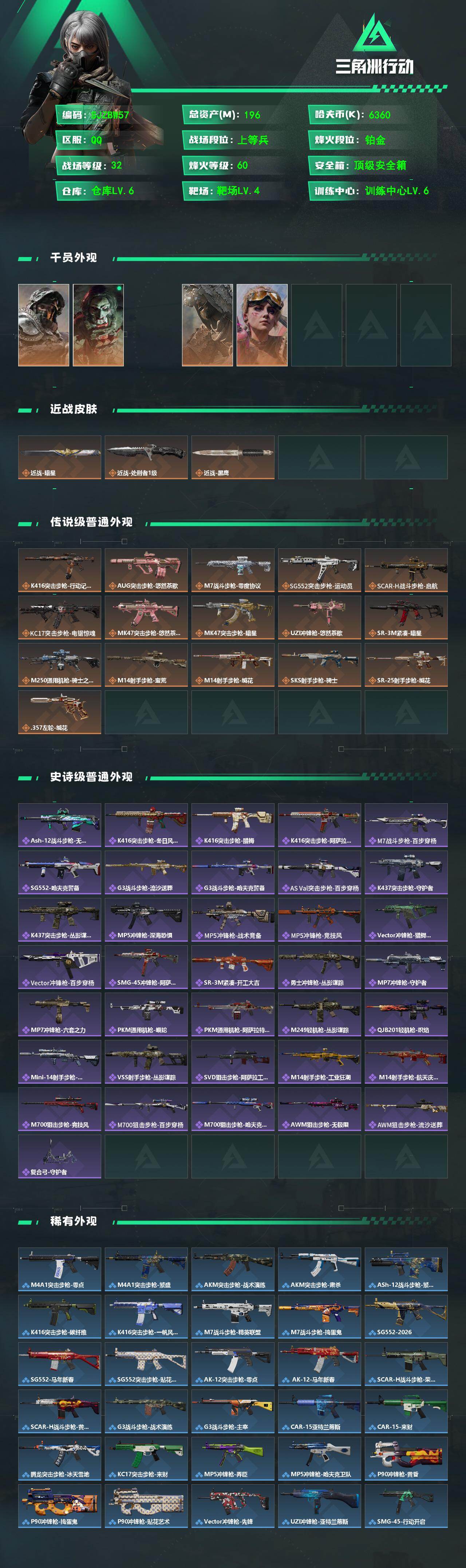 SJZEY4100489三角洲行动账号详情图2