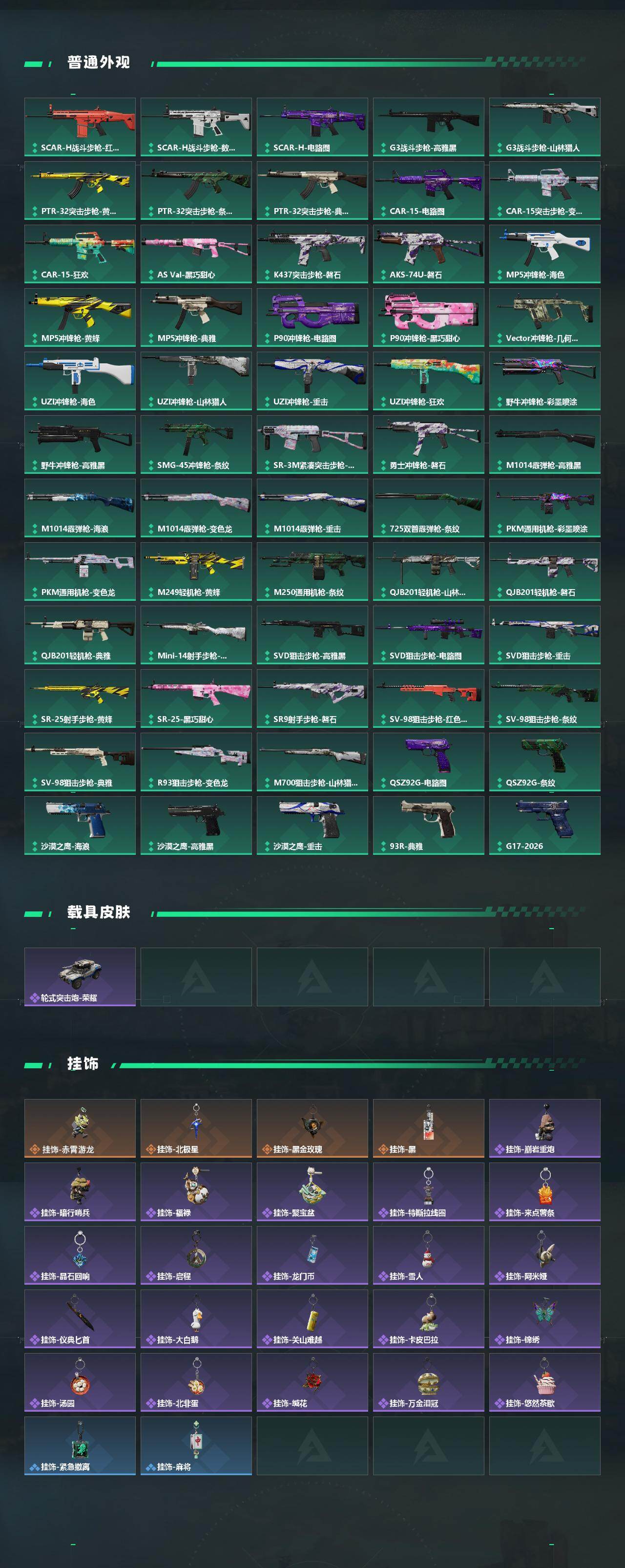 SJZCMW4106621三角洲行动账号详情图4