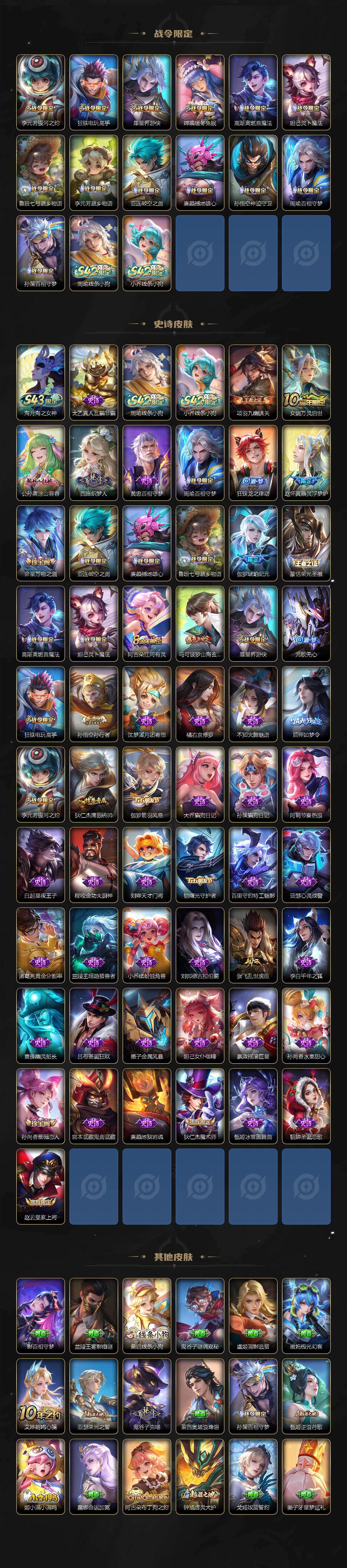 WZLX4332423王者荣耀账号详情图3