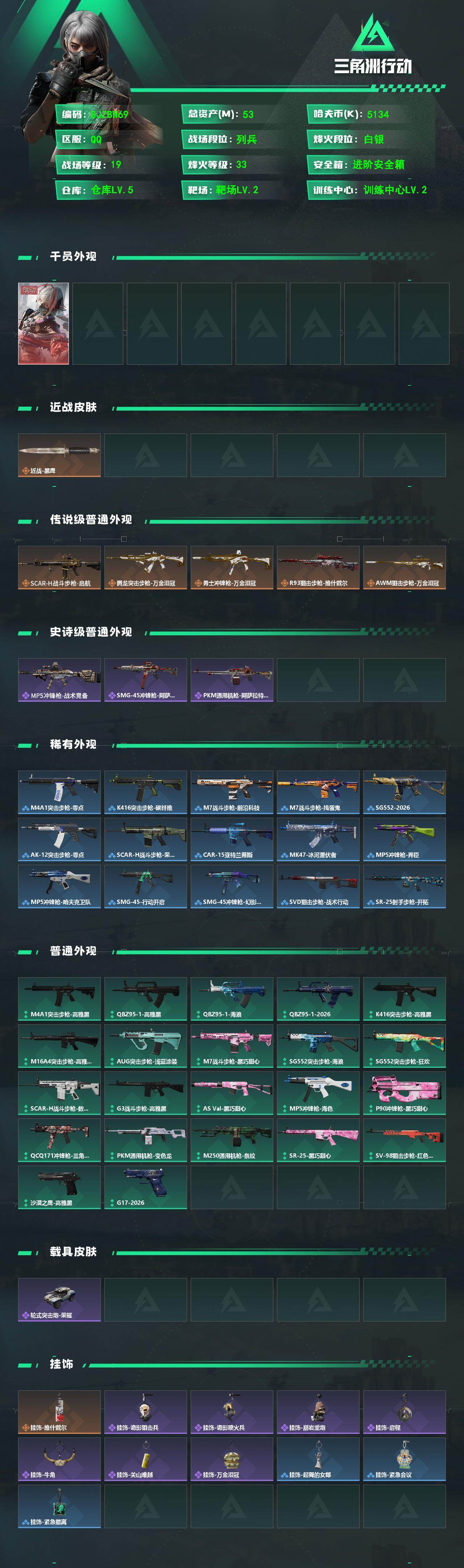 SJZEY4101064三角洲行动账号详情图2