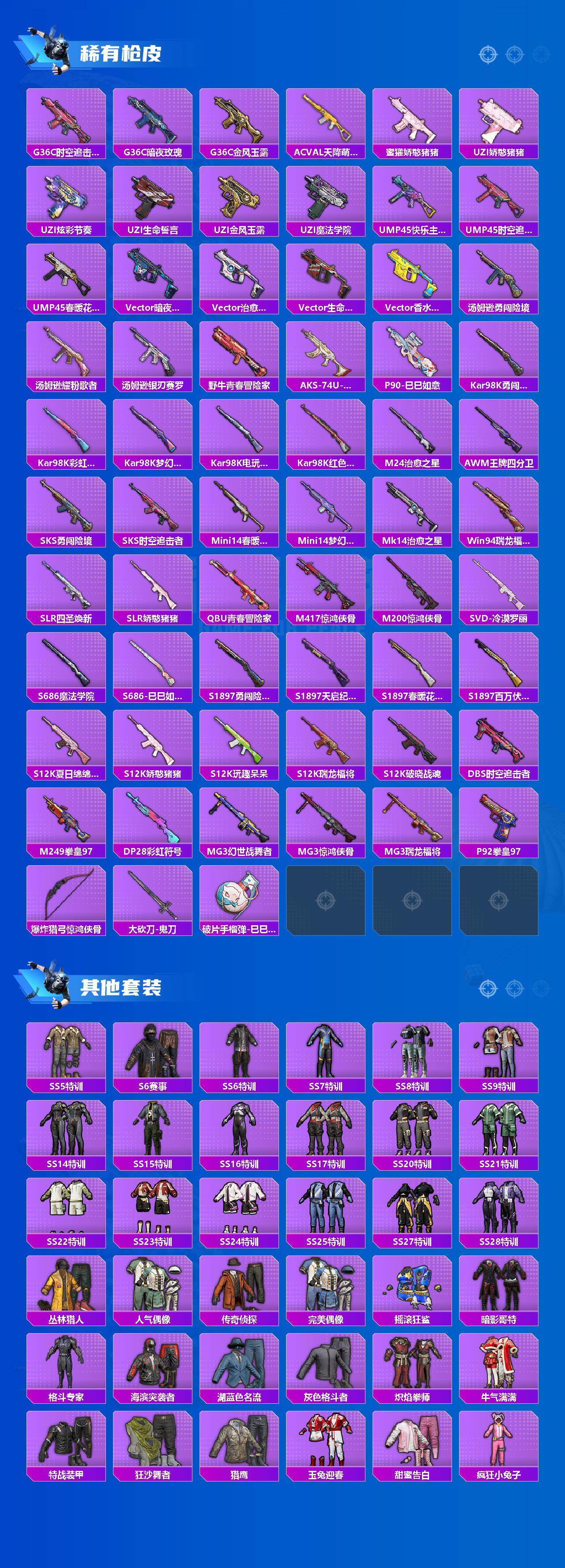 HPLX4179424和平精英账号详情图3