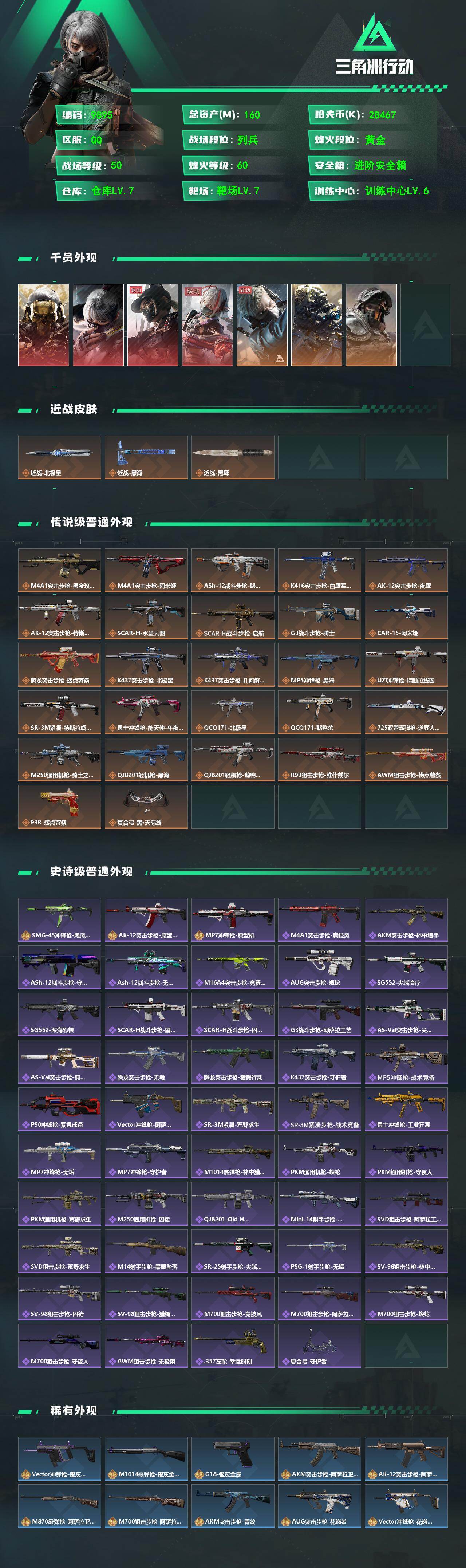 SJZCMW4106881三角洲行动账号详情图2