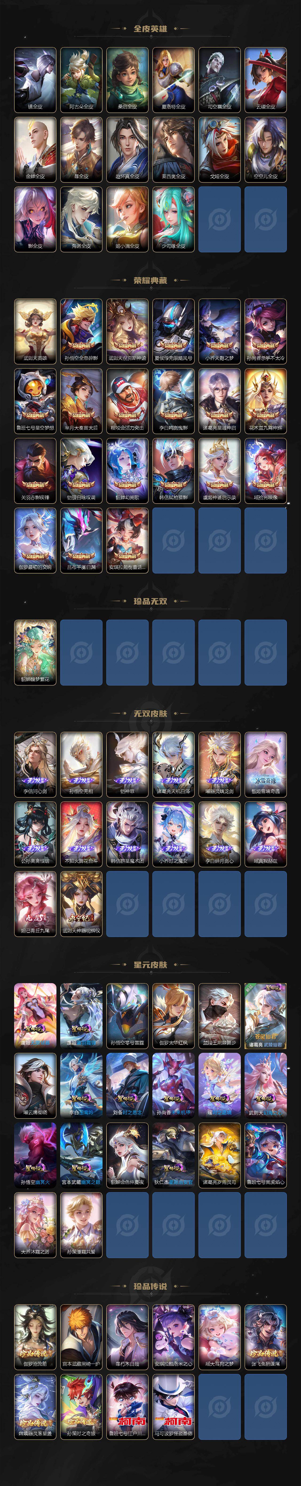 WZXS4326247王者荣耀账号详情图3